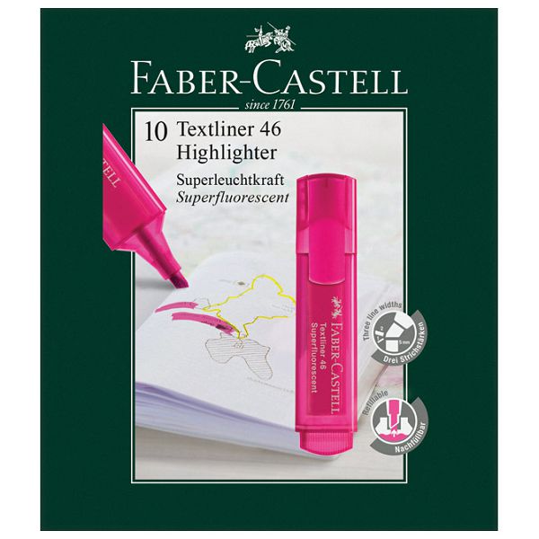 Signir 1-5mm 46 Superfluorescent Faber-Castell 154628 rozi