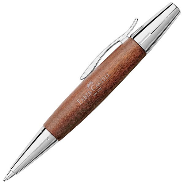 Olovka kemijska drveno tijelo (drvo kruške) E-Motion Faber-Castell 148382 smeđa-SELECTIVE