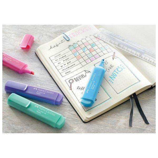 Signir 1-5mm 46 Pastel pvc etui Faber-Castell 1546/4boje blister