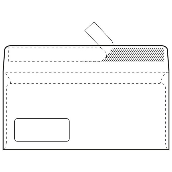 Kuverte ABT-PL strip 90g pk500 Blasetti (Medigraf)