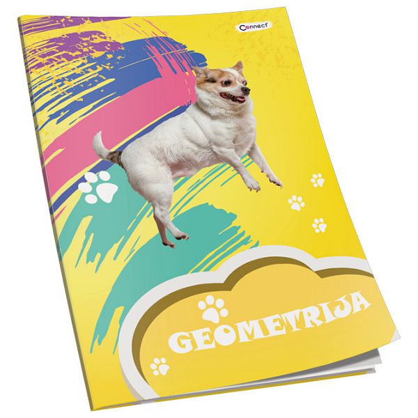 Obrazac školski geometrija Premium Connect Girl
