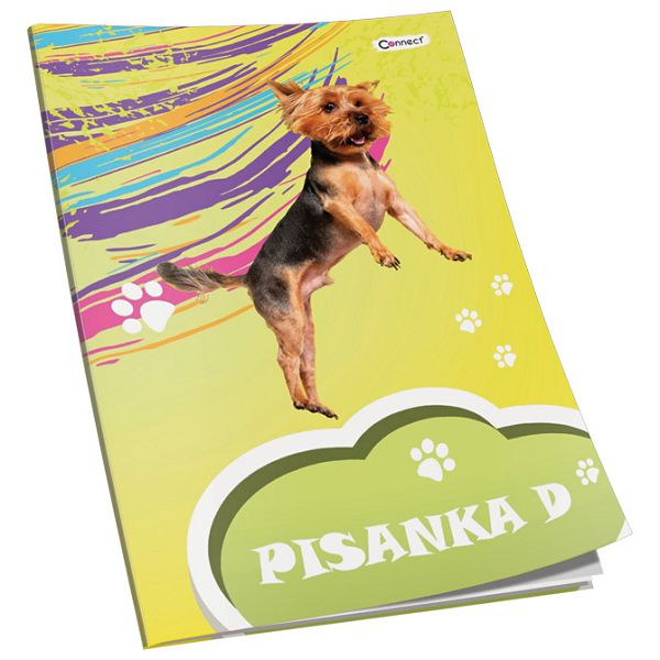 Obrazac školski pisanka "D" za 4razred Premium Connect Girl