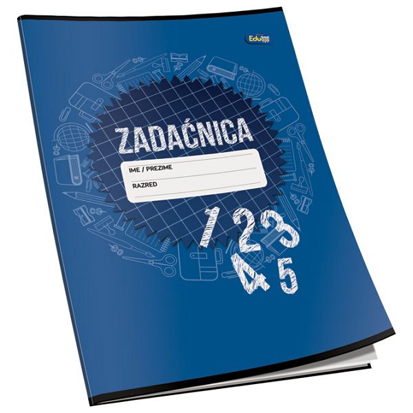 Obrazac školski zadaćnica A4 karo 12L Educa