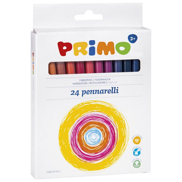 Flomaster školski  24boje Primo CMP.602PEN24 blister