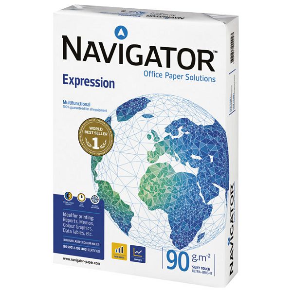 Papir ILK Navigator A3  90g Expression pk500 Soporcel