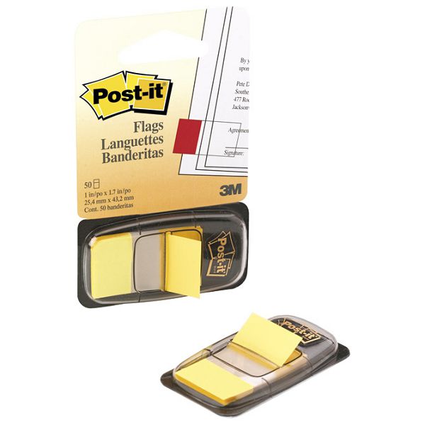 Zastavica 25,4x43,2mm 50L Post-it 3M.680-5 žuta blister