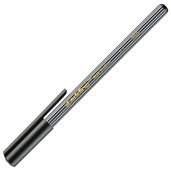 Flomaster fineliner 0,3mm Edding 55 crni