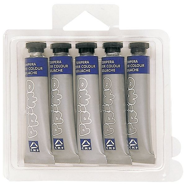 Boja tempera 12ml aluminijska tuba pk5 CMP.440TRA910 srebrna blister