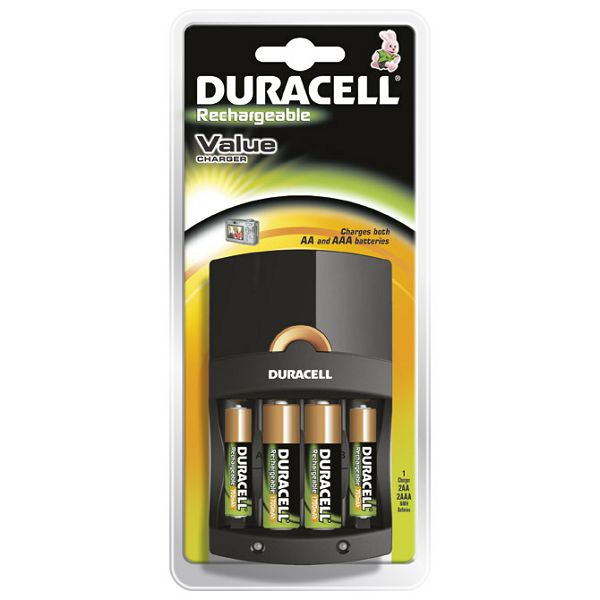 Punjač baterija univerzalni (sa baterijama) Duracell CEF14