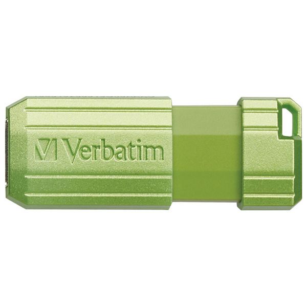 Memorija USB 64GB 2.0 PinStripe Verbatim 49964 zelena blister