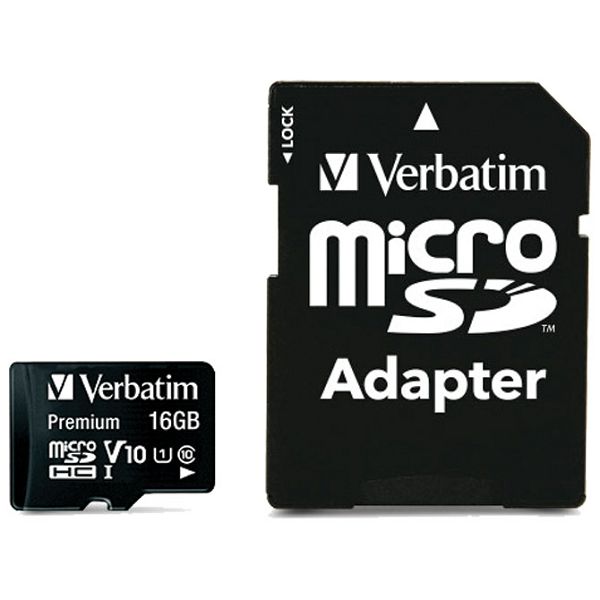 Kartica memorijska micro SDHC 16GB Verbatim 44082 blister