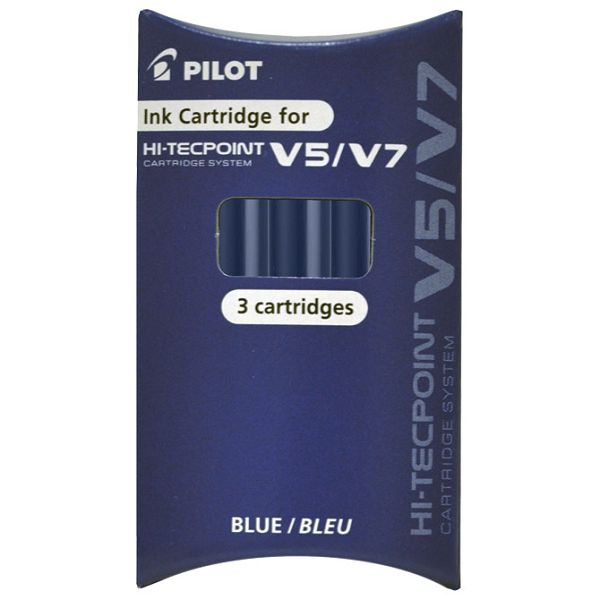 Roler 0,7mm Hi-Tecpoint V7 Cartridge Begreen Pilot BXC-V7-BG plavi - set refila GRATIS!!