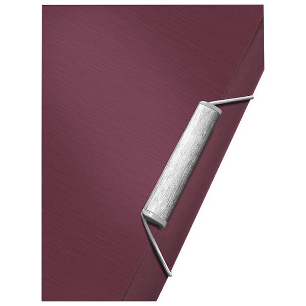 Fascikl klapa s gumicom pp A4 Style Leitz 39770028 bordo