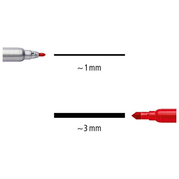 Flomaster školski  10boja obostrani Noris Staedtler 320 NWP10