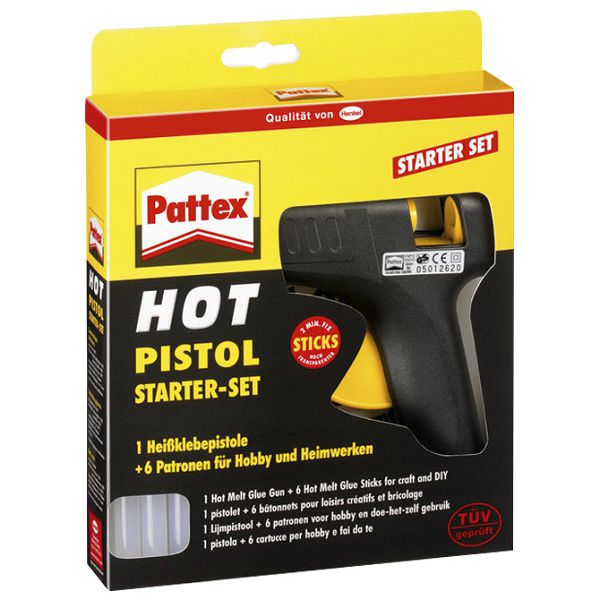 Ljepilo pištolj na patrone+6patrona Pattex Henkel 2112980 blister