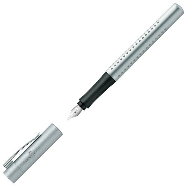 Nalivpero Grip 2011 (M) Classic Faber-Castell 140900 srebrno