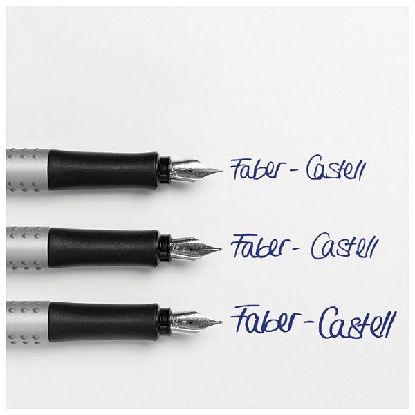 Nalivpero Grip 2011 (M) Classic Faber-Castell 140900 srebrno