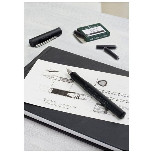 Nalivpero Grip 2011 (F) Classic Faber-Castell 140908 crno