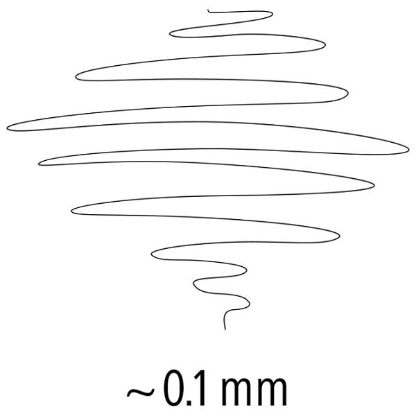 Flomaster za tehničko crtanje 0,1mm pigment liner Staedtler 308 01-9 crni 