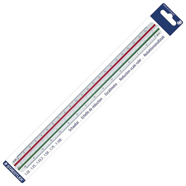 Mjerilo trobridno Staedtler 561 98-2BK blister