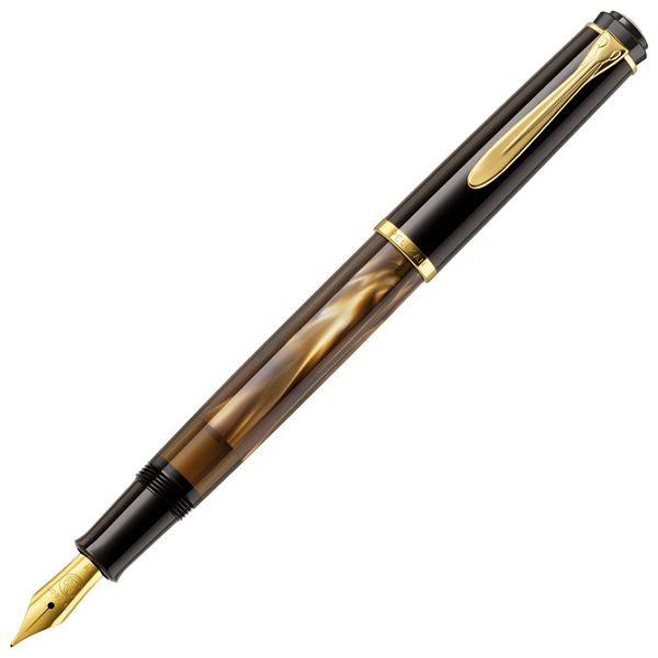 Nalivpero Classic M200 (F) Pelikan 808842 smeđi mramor