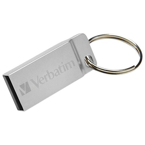 Memorija USB 64GB 2.0 Metal Executive Verbatim 98750 srebrna blister