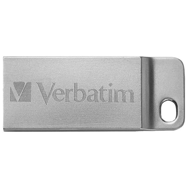 Memorija USB 64GB 2.0 Metal Executive Verbatim 98750 srebrna blister