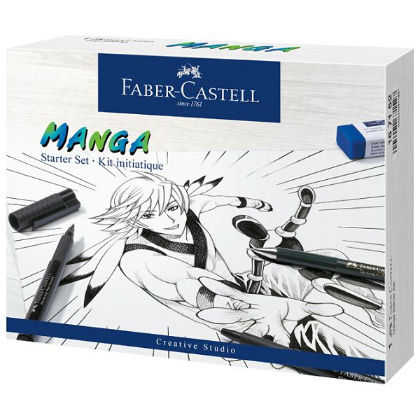 Set crtaći Manga Starter Kit Faber-Castell 167152