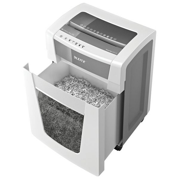Uništavač dokumentacije  15 listova MicroCut IQ Pro Leitz 80050000 bijelo/sivi 