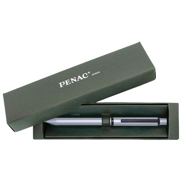 Olovka 3-pen multifunkcijska metalna Multisync MS207 Penac MF0207SV-GC6 srebrna!!