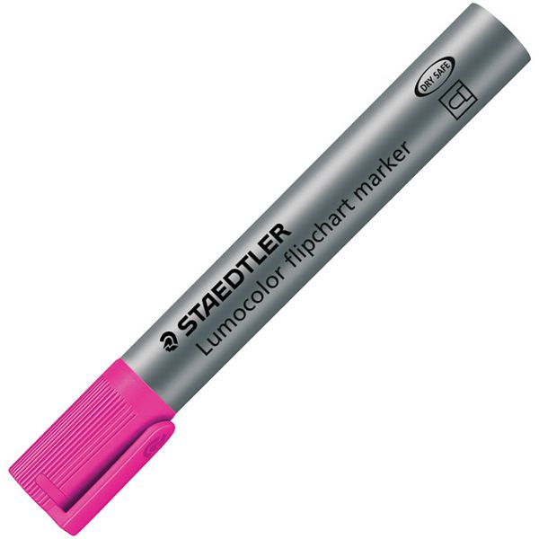 Marker Flipchart 2mm reciklirani Lumocolor Staedtler 356-20 rozi!!