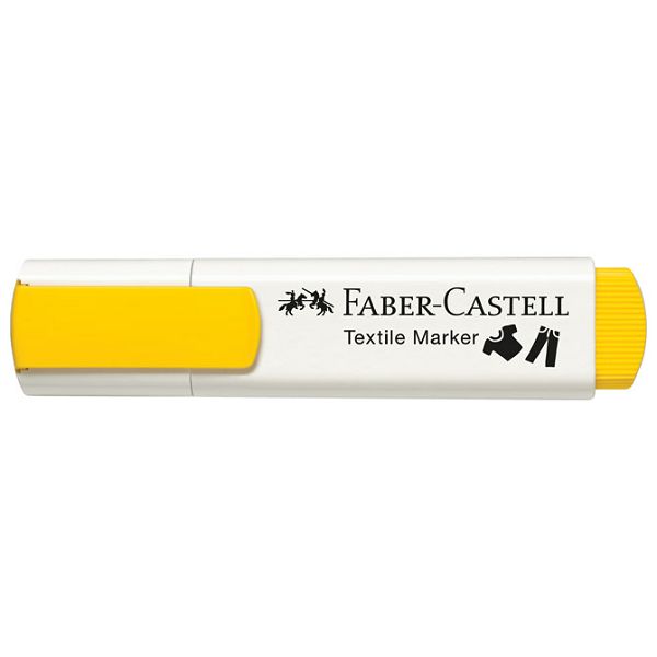 Marker za tekstil 1-5mm Faber-Castell 159507 žuti