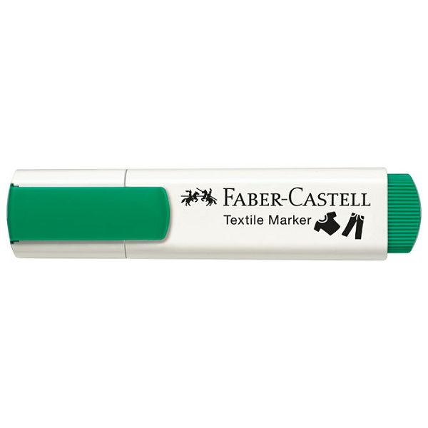 Marker za tekstil 1-5mm Faber-Castell 159524 zeleni