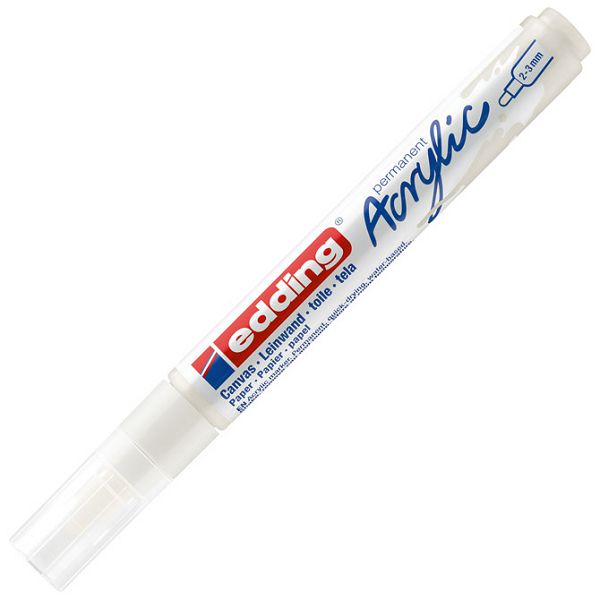 Marker akrilni 2-3mm Edding 5100922 bijeli 