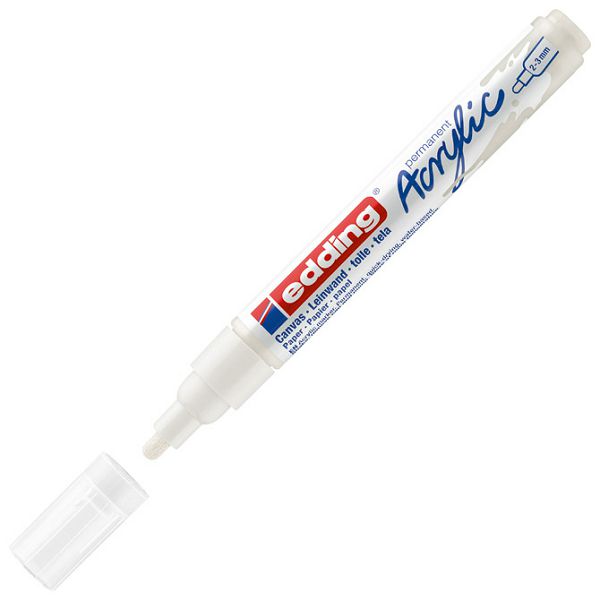 Marker akrilni 2-3mm Edding 5100922 bijeli 