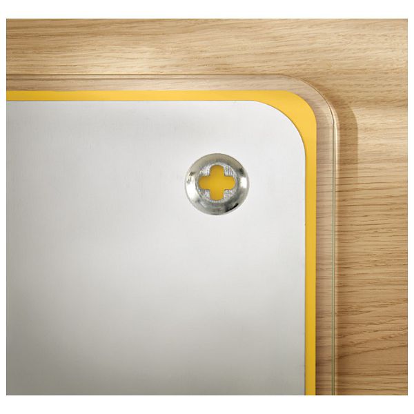 Ploča magnetna  60x40cm staklena Cosy Leitz 70420019 žuta