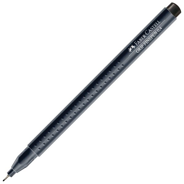 Flomaster fineliner 0,4mm Grip Faber-Castell 151699 crni