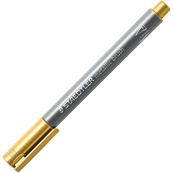 Marker 1-6mm pk10 Metallic brush Design Journey Staedtler 8321 TB10 sortirano blister