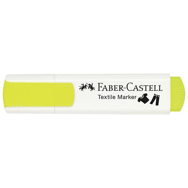 Marker za tekstil 1-5mm Neon Faber-Castell 159528 žuti