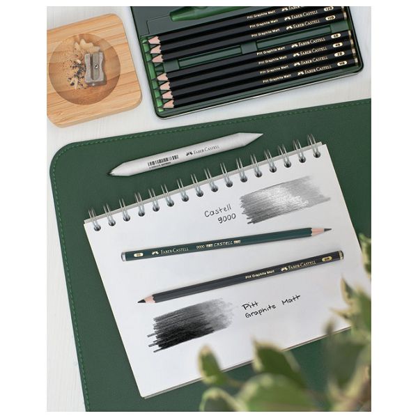 Set Pitt graphite matt pk11 Faber-Castell 115220