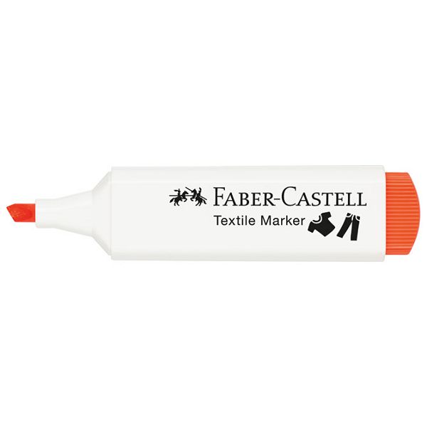Marker za tekstil 1-5mm Neon Faber-Castell 159509 narančasti