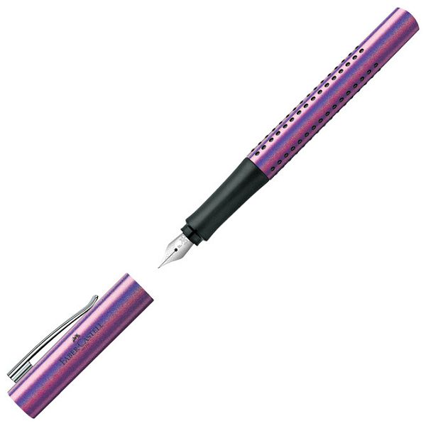 Nalivpero Grip 2011 (F) Glam Faber-Castell 140841 biserno ljubičasta