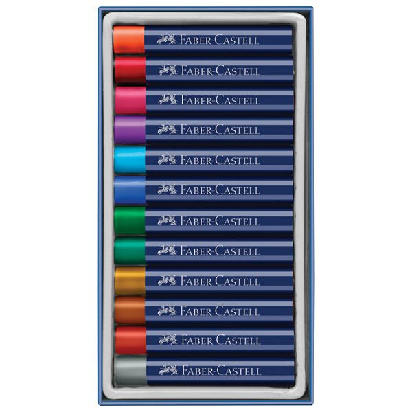 Pastele uljne 12boja metallic Creative Studio Faber-Castell 127014