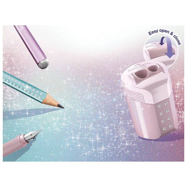 Nalivpero Sparkle (M) Faber Castell 140875 metalik rozo