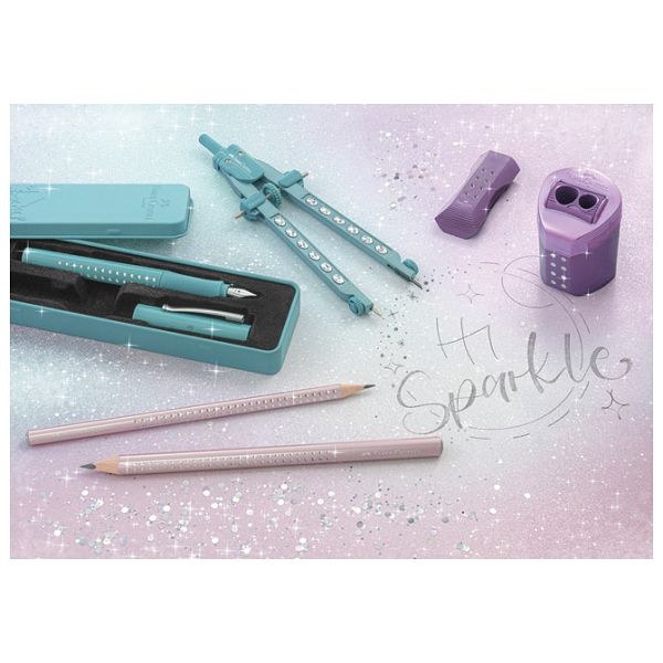 Nalivpero Sparkle (M) Faber Castell 140876 metalik tirkizno