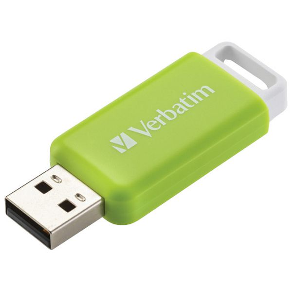 Memorija USB 32GB 2.0 DataBar Verbatim 49454 zelena blister
