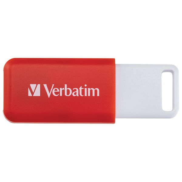 Memorija USB 16GB 2.0 DataBar Verbatim 49453 crvena blister