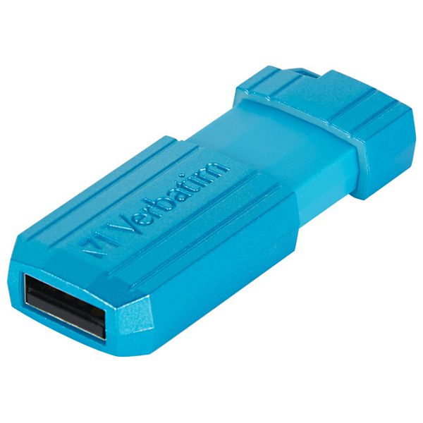 Memorija USB 64GB 2.0 PinStripe Verbatim 49961 plava blister