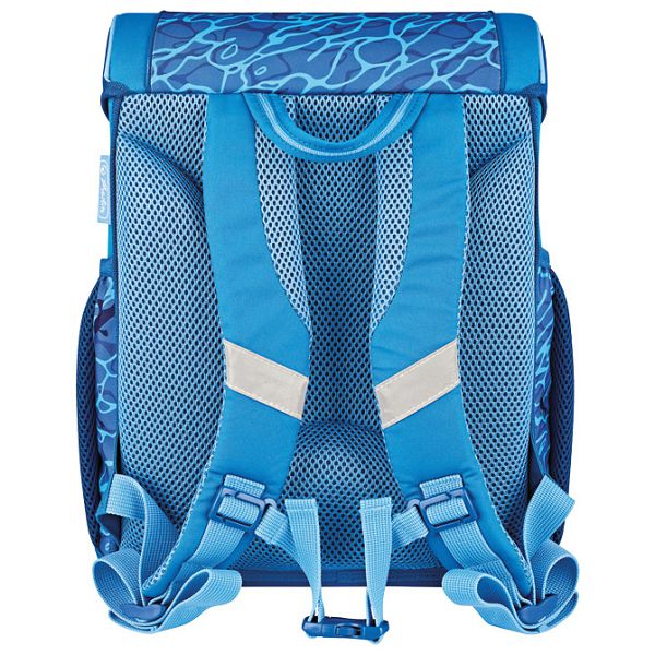 Torba školska anatomska Loop Blue Shark Herlitz 50043156!!