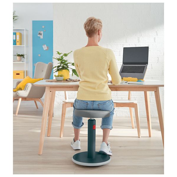 Stolica ergonomska Sit-Stand 2u1 Ergo Cosy Active Leitz 65180089 tamno siva